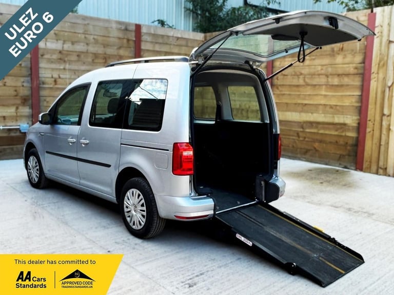 2020 Volkswagen Caddy Life 3 Seat Auto Wheelchair Accessible Disabled Access Vehicle WAV MPV Dies...