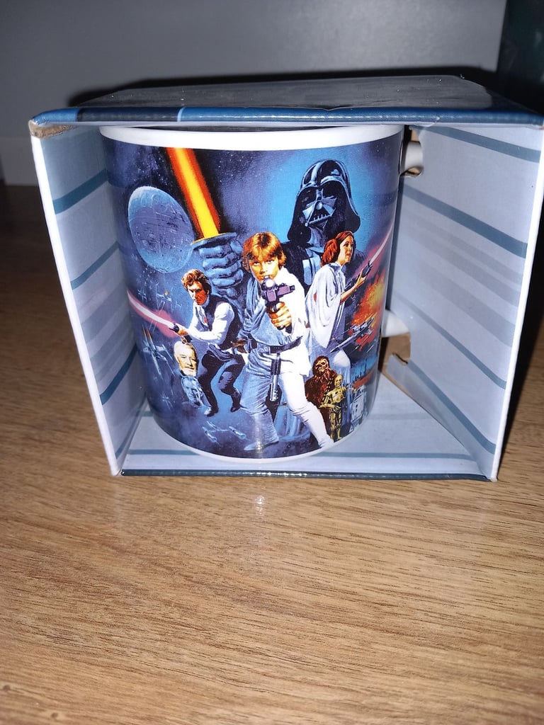 B/N star wars mug