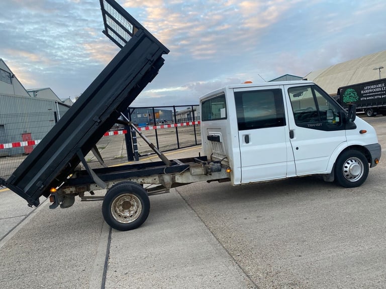 2014 Ford Transit D/Cab Chassis TDCi 100ps [DRW] Euro 5 Tipper Diesel Manual