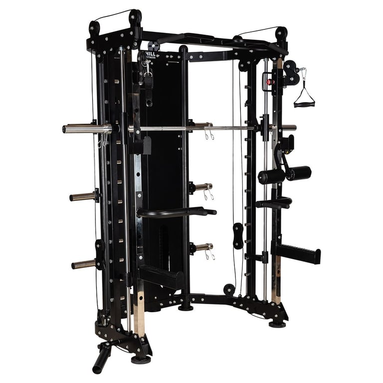 image for Infinity Multi Gym - (Cable Crossover Machine Smith Squat Rack Weights Multigym)