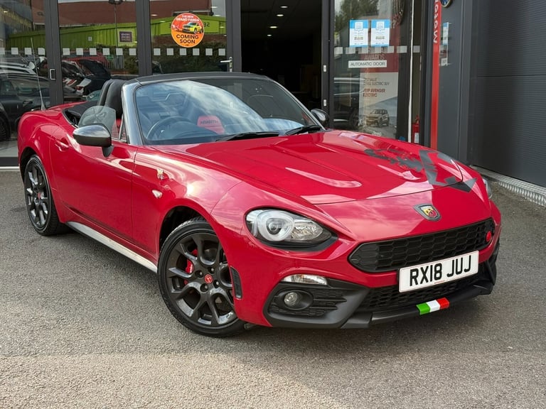 2018 Abarth 124 Spider 1.4 T MultiAir 2dr Roadster Petrol Manual