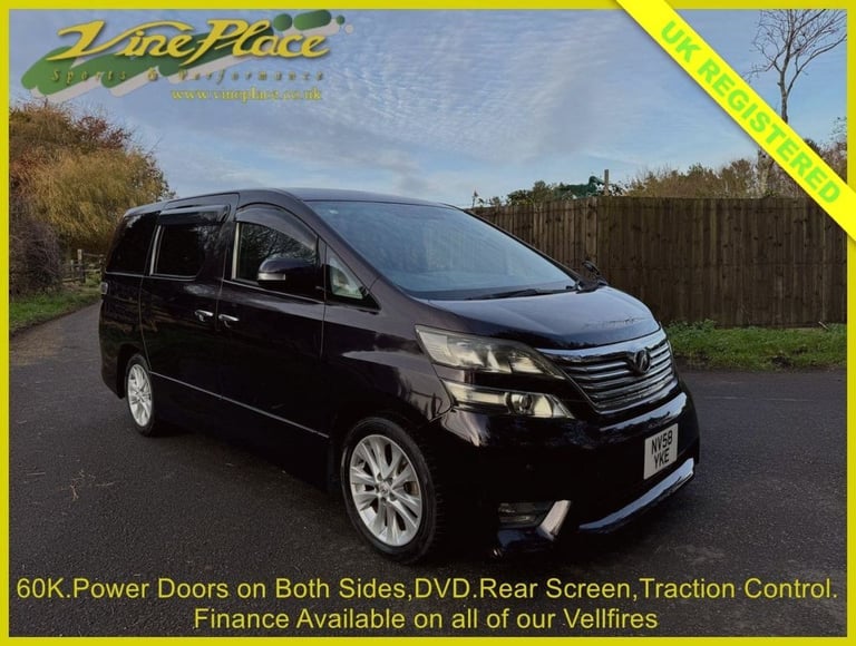 2008 Toyota Vellfire 2.4Z, 7 Seats, Auto MPV Petrol Automatic