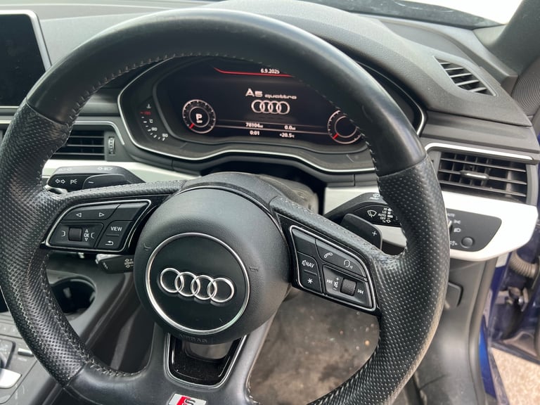 2018 AUDI A5 2.0 TFSI QUATTRO S LINE 5dr S TRONIC PETROL DAMAGED SALVAGE 