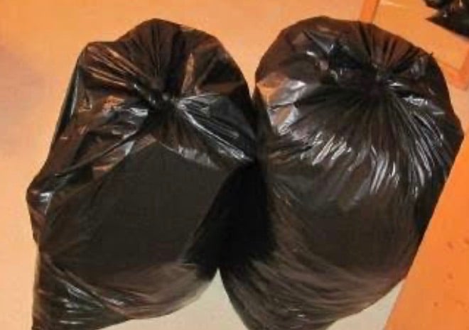image for 2 black sacks of girls clothes 