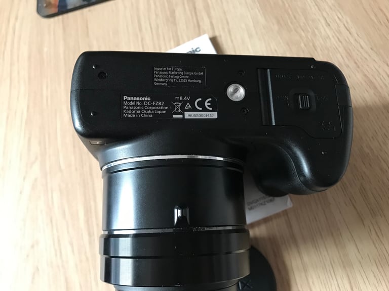 Panasonic Lumix Camera, 4K UHD,18.1MP, 60x Optical Zoom, OLED Live Viewfinder, 3” LCD Touch screen