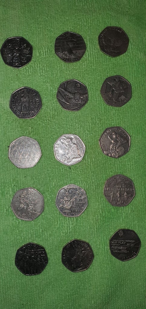 Rare 50p coin