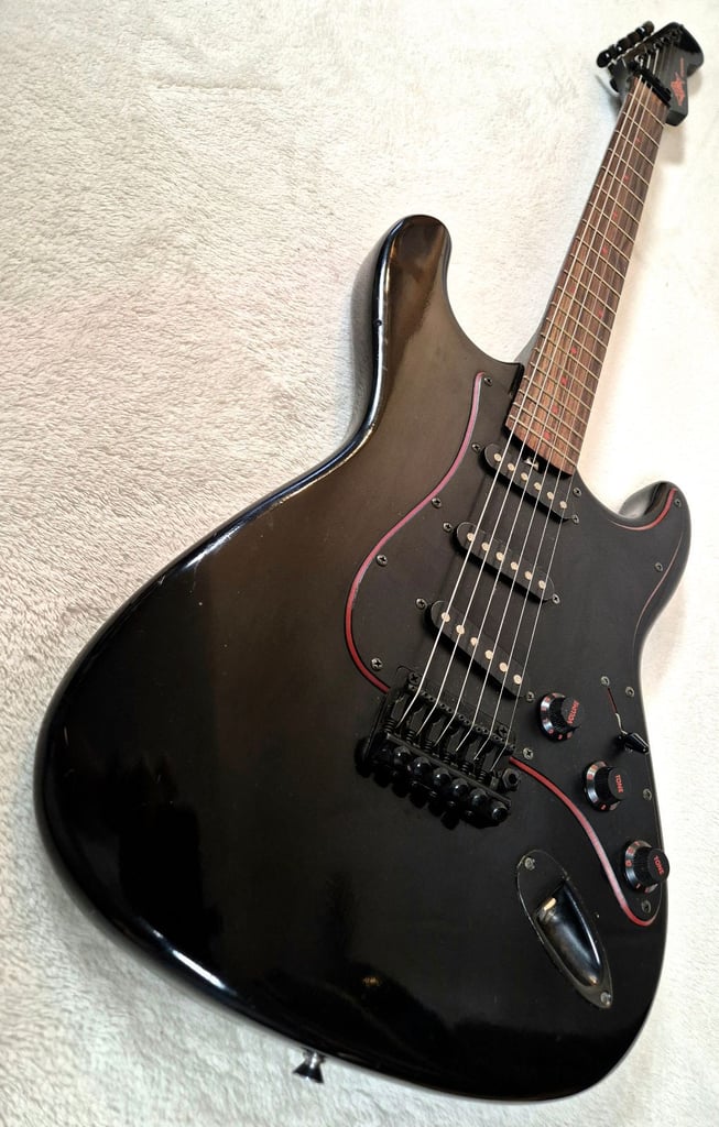 image for 1985 Marlin Sidewinder Gothic Stratocaster 