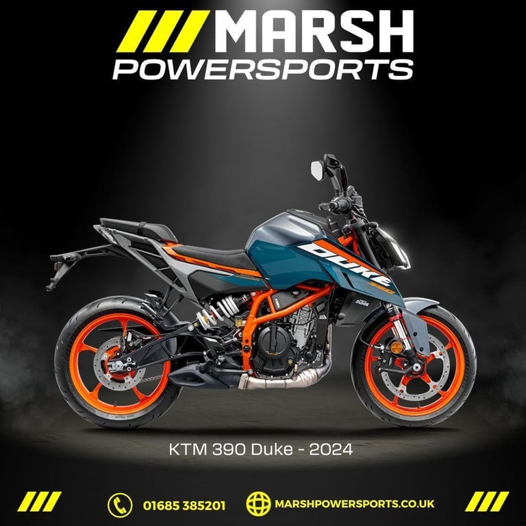 image for KTM 390 Duke 2024 Model - KTM Main Dealer - Now 800 Off! 0% Finance Available!