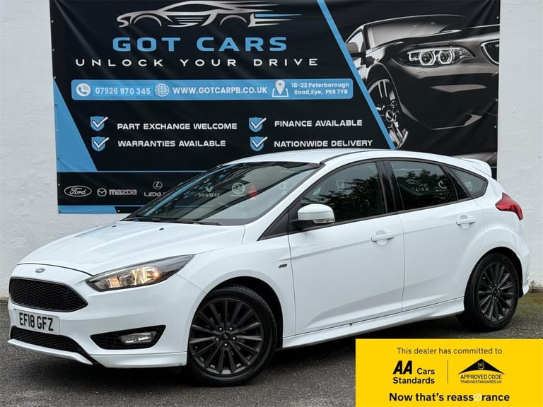 image for  Ford Focus 1.0T EcoBoost ST-Line Euro 6 (s/s) 5dr Petrol Manual