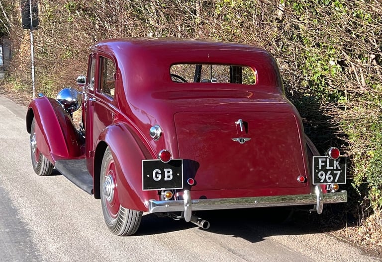 1939 Bentley 4.25 Litre Park Ward Saloon Overdrive B67MX Saloon Petrol Manual