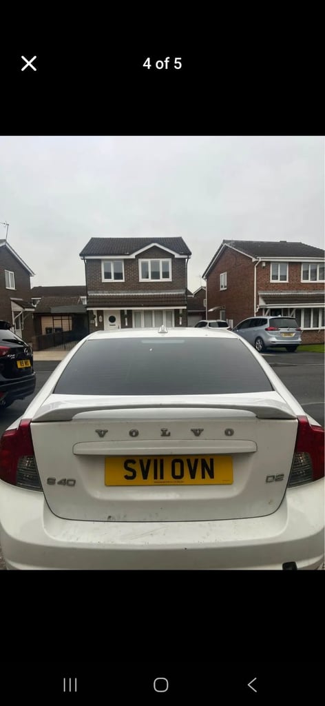 Volvo, S40, Saloon, 2011, Manual, 1560 (cc), 4 doors