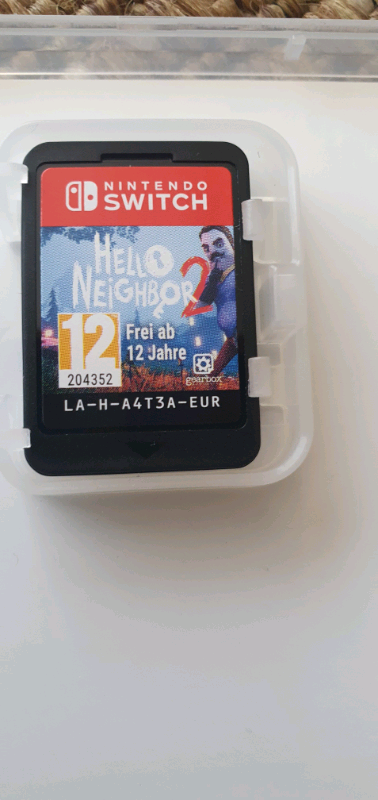 Nintendo Switch Hello Neighbour 2 game 