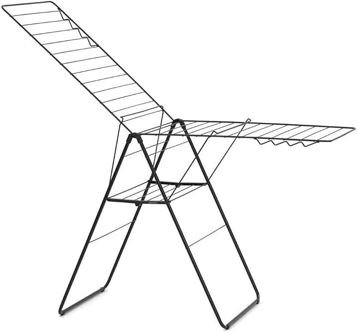 image for Brabantia HangOn Laundry Drying Rack Clothes Airer (20m / Black)