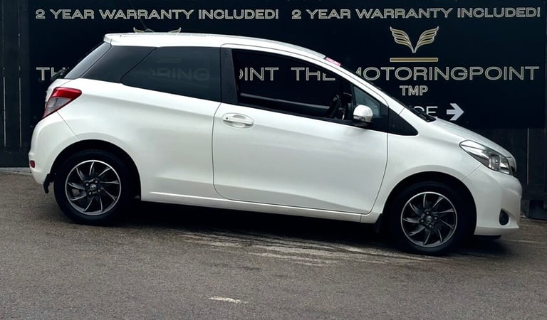 2012 Toyota Yaris 1.0 VVT-i Edition 3dr Hatchback Petrol Manual