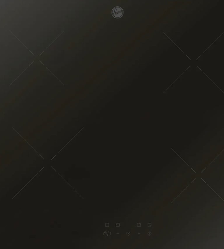 image for Hoover HI642BCB 60cm Induction Hob - Black