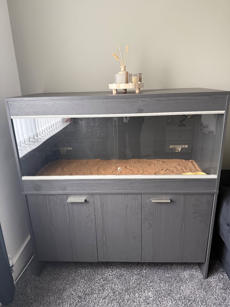 VivExotic Repti-Home Maxi Large with Cabinet Grey