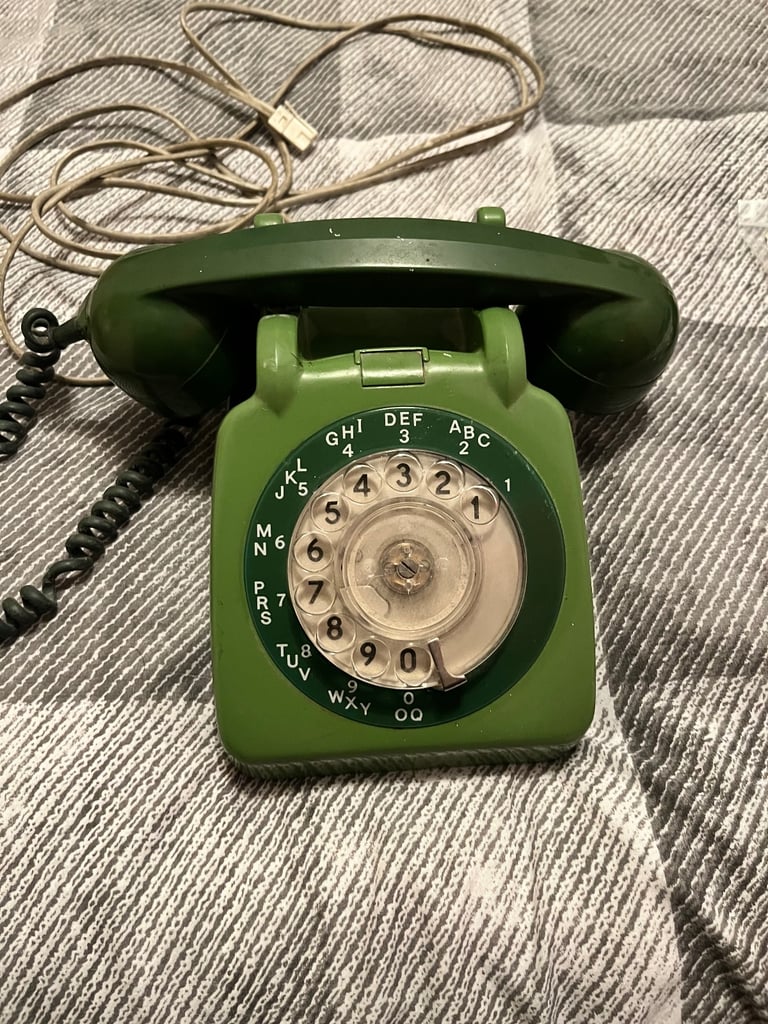 Vintage dial up phone 