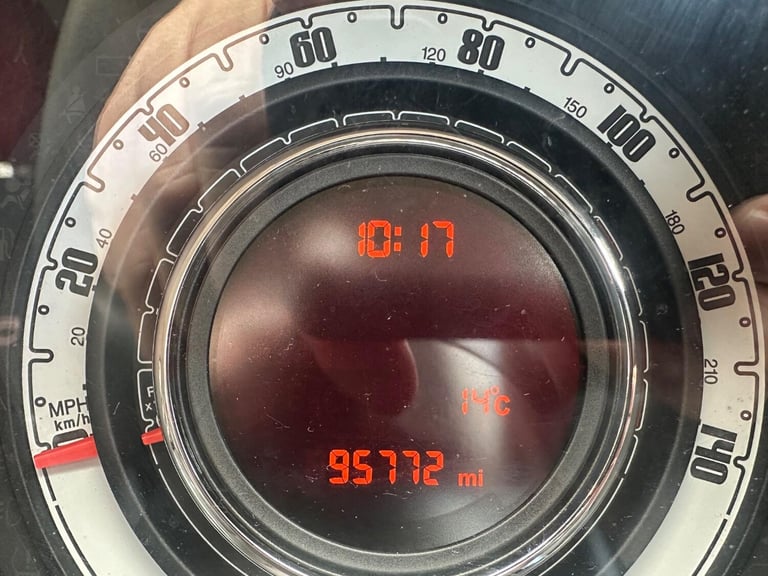 FIAT 500 1.2 500 My17 1.2 69hp Pop White Manual Petrol 2016