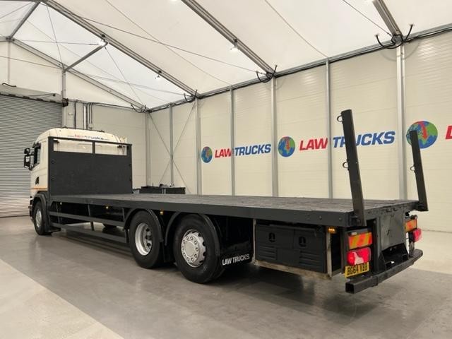 Scania G280 6x2 10 Tyre Rear Lift Sleeper Cab Flatbed Manual