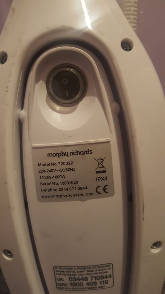 Morphy Richards Steam Vacuum Cleaner Both Upright & Handheld Hoover Excellent Condition