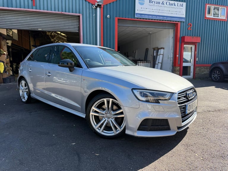 2018 Audi A3 2.0 TDI S line Sportback S Tronic quattro Euro 6 (s/s) 5dr HATCHBACK Diesel Automatic