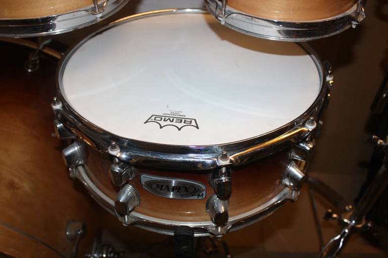 Mapex Pro M Series Caramel Fade 6 Piece Refurbished Drum Kit 20in Bass + All Hardware ~ £575 ono