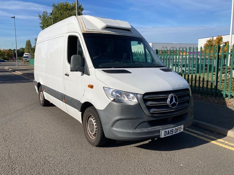 2019 Mercedes-Benz Sprinter 314 CDI 35T MWB REFRIGERATED CHILLER FRIDGE NO VAT Refrigerated Van D...