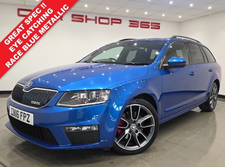 2016 SKODA OCTAVIA 2.0 TDI VRS ESTATE 5DR DIESEL MANUAL EURO 6 S/S (SNAV) 184 PS