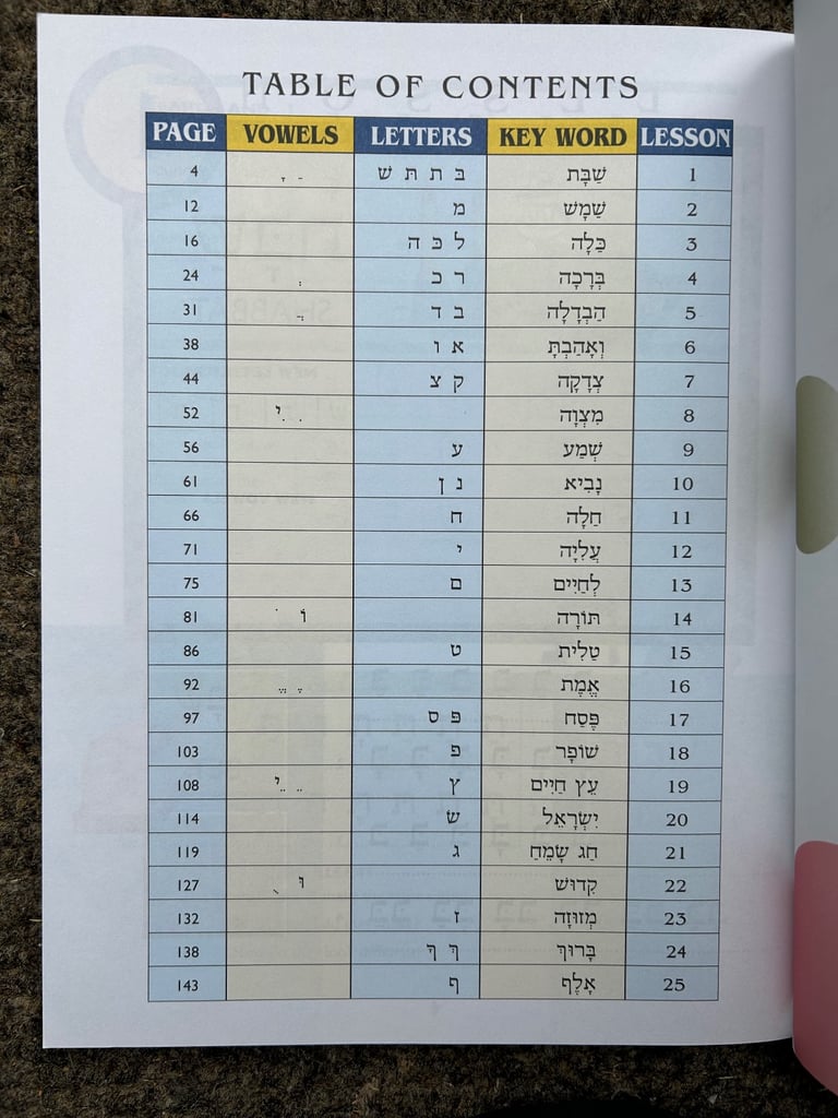 The New Hebrew Primer 