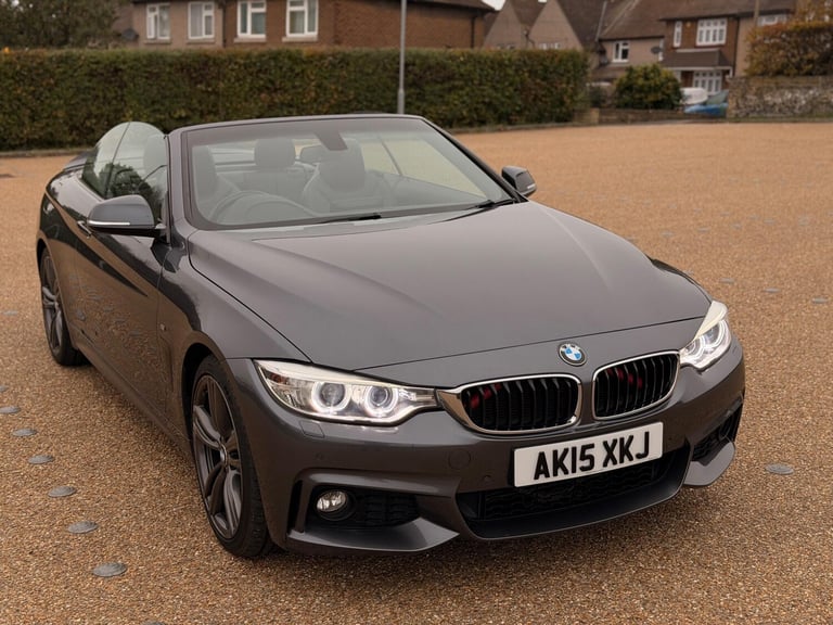 2015 BMW 4 Series 2.0 420d M Sport Auto Euro 6 (s/s) 2dr CONVERTIBLE Diesel Automatic