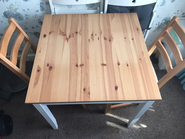 IKEA TABLE AND TWO CHAIRS