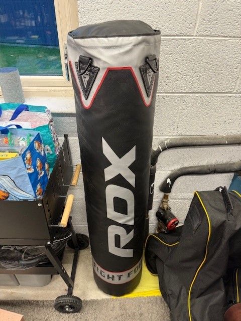 image for boxing bag (have fittings to hang) cash only