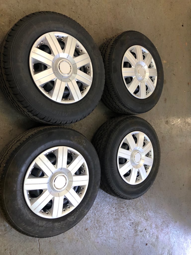 Ford transit custom wheels set of 4 215/65/R15