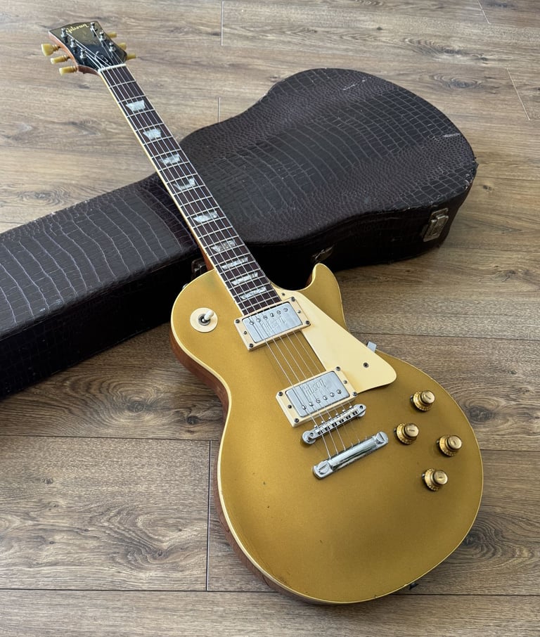 1969 Gibson Les Paul Deluxe Goldtop (Humbucker conversion) - Trades