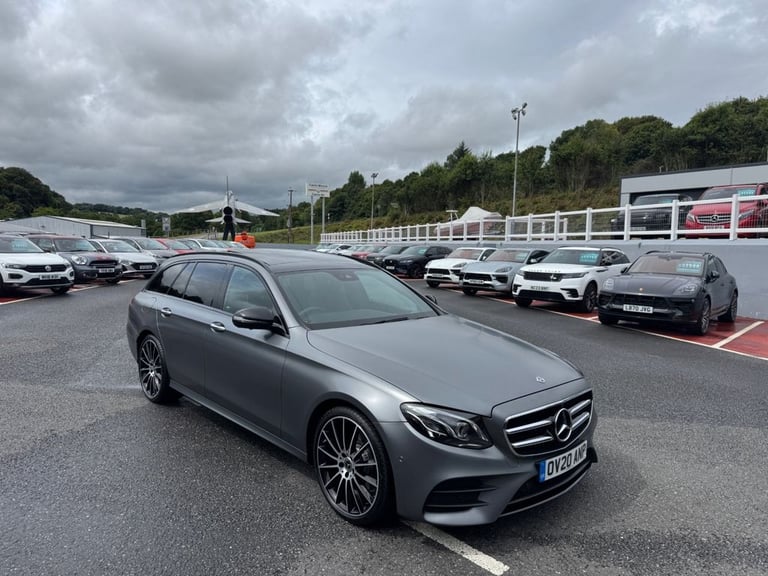 2020 20 MERCEDES E220D ESTATE AMG LINE NIGHT EDITION Diesel with PREMIUM PLUS