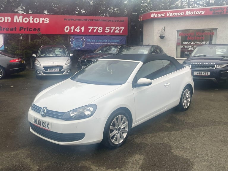 2011 Volkswagen Golf 1.6 TDI BlueMotion Tech SE Cabriolet Euro 5 (s/s) 2dr CONVERTIBLE Diesel Manual