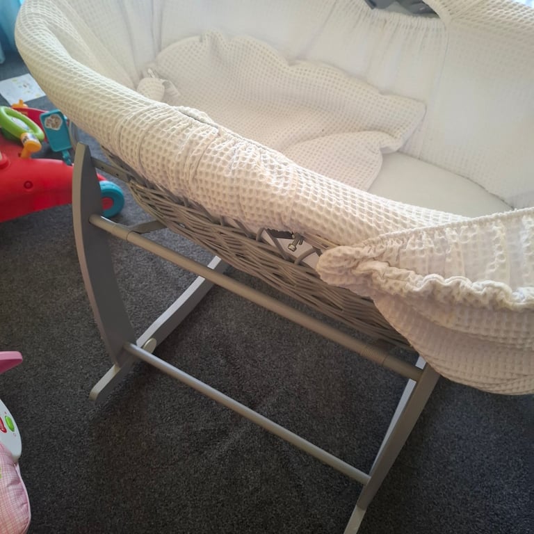Moses basket and baby seat free 