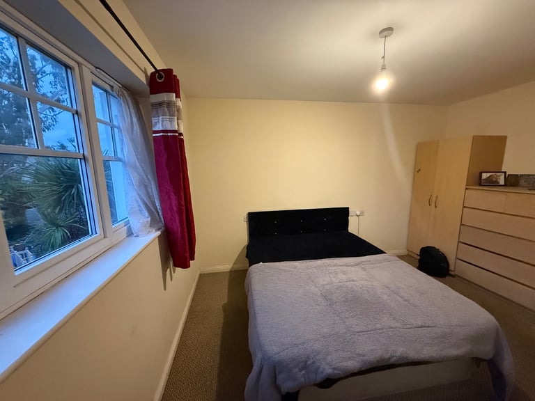 Big double room for rent .