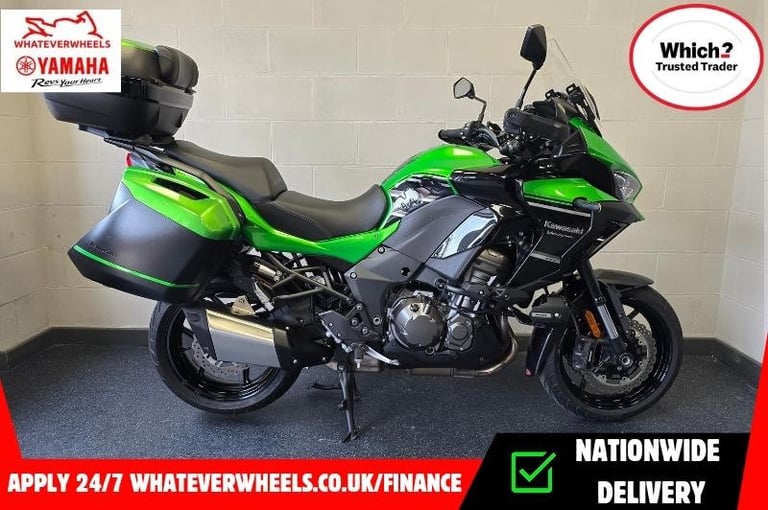 image for Kawasaki Versys KLZ1000 Touring Bike Full Luggage / Pannier Set & Top Box