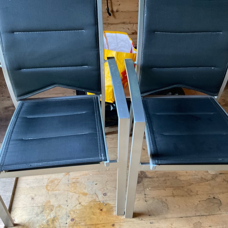 image for Two strong garden chairs