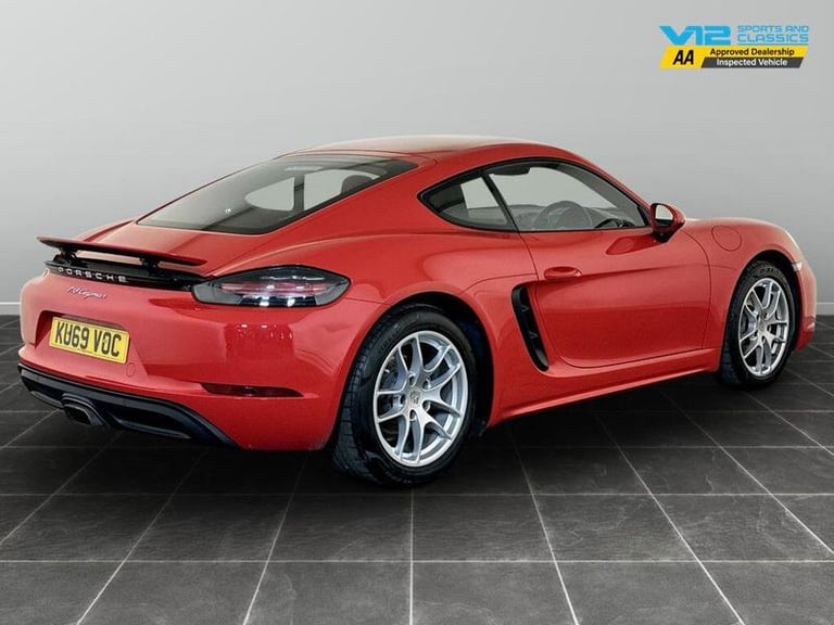 2019 Porsche 718 Cayman 2.0T PDK Euro 6 (s/s) 2dr Automatic Coupe Petrol Automatic
