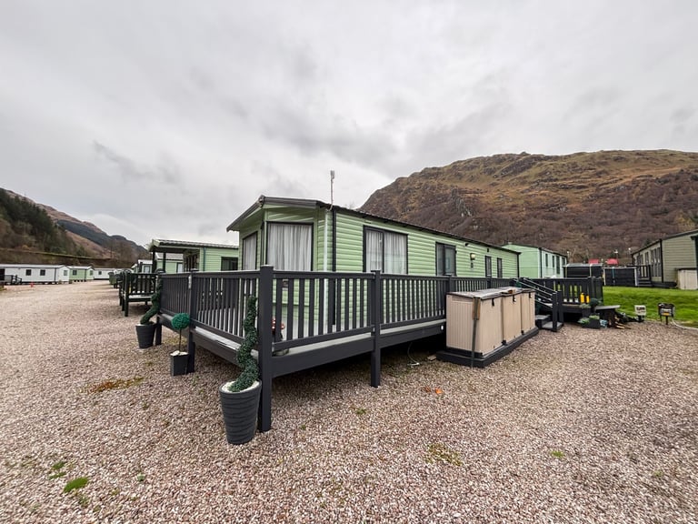 Static caravan on Stratheck holiday park 