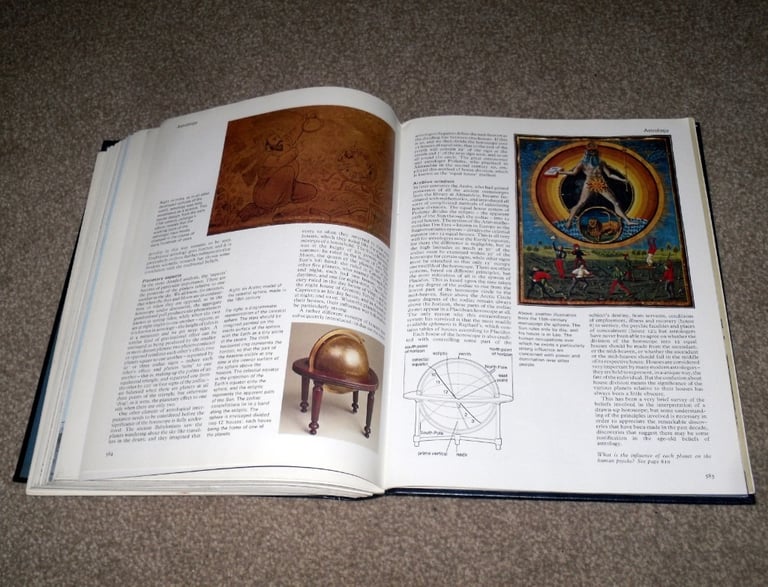 The Unexplained Magazine Pages 322 to 989 with 2 Hardback Binders