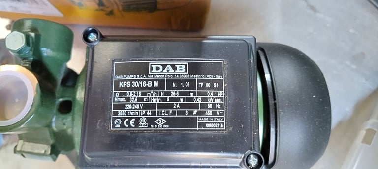 Brand new in box swimming pool water pump