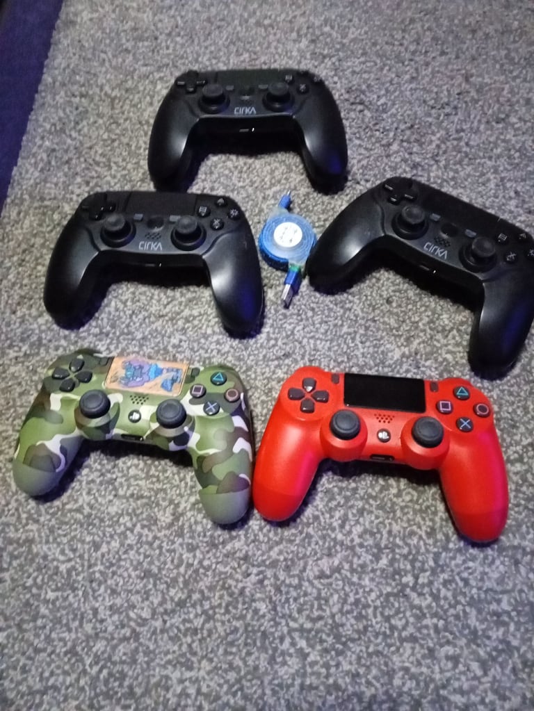PS4 slim/controllers/games 