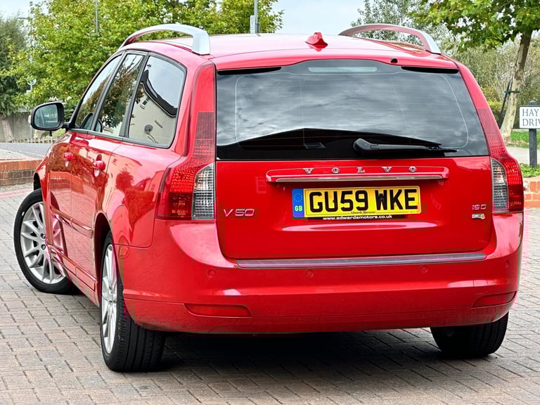 2009 Volvo V50 1.6D DRIVe SE Lux Euro 4 (s/s) 5dr ESTATE Diesel Manual