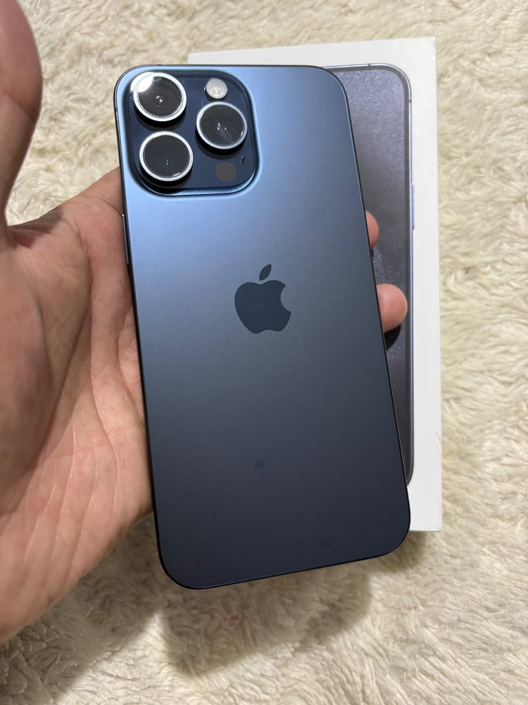 iPhone 15 Pro Max 256gb Blue Titanium 