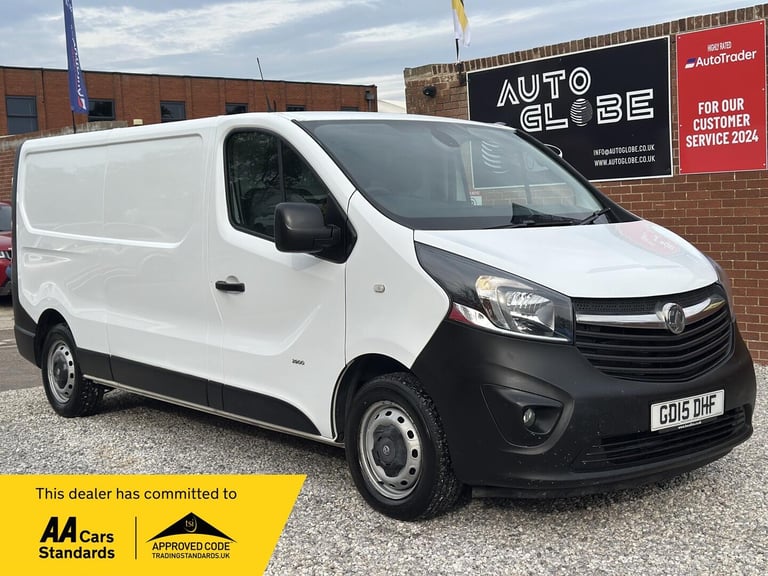 2015 Vauxhall Vivaro 1.6 CDTi 2900 BiTurbo ecoFLEX L2 H1 Euro 5 (s/s) 5dr PANEL VAN Diesel Manual