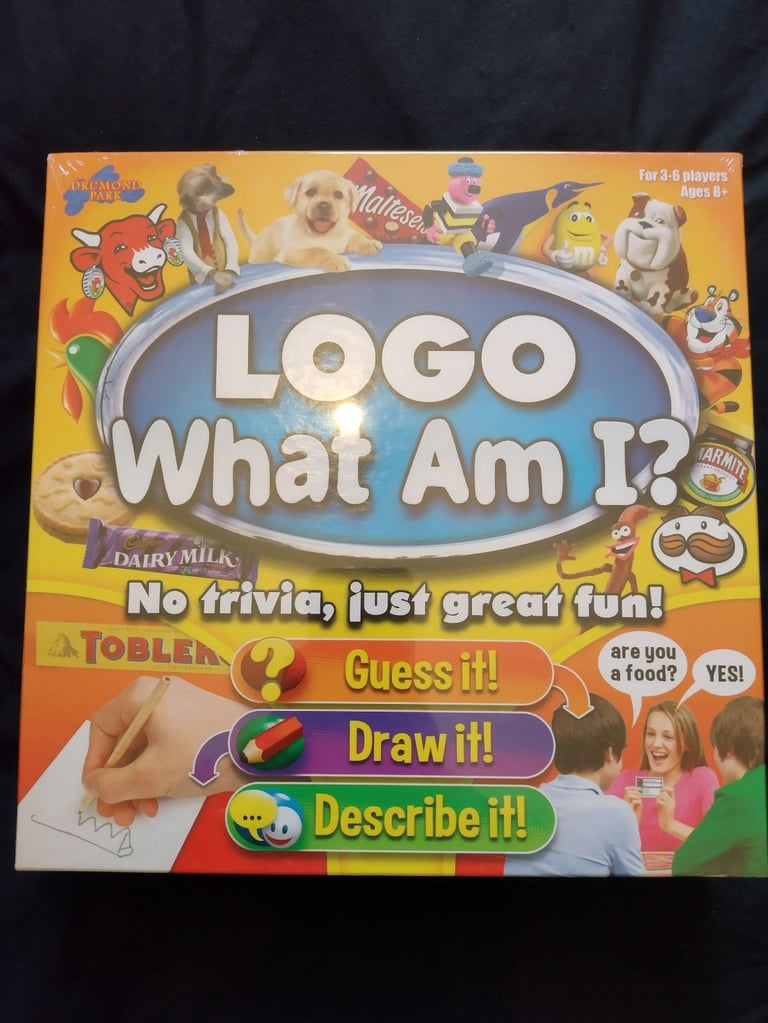 Brand new LOGO What am I? board game