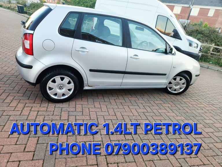 VW POLO AUTOMATIC 1.4LTR PETROL VERY TIDY CLEAN CAR CHEAPER RUN AROUND